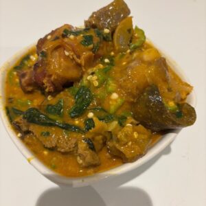 Ogbono W Swallow