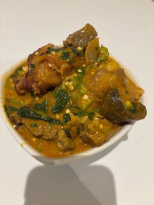 Ogbono W Swallow